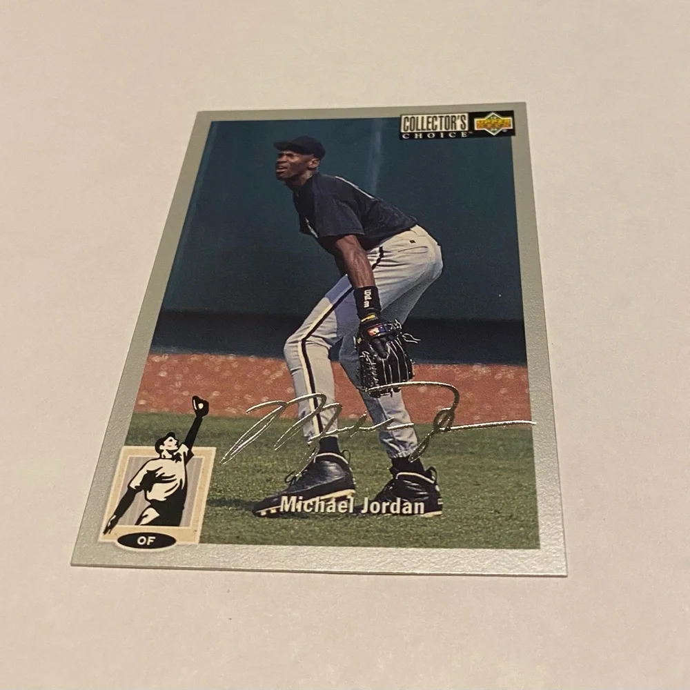 Michael Jordan 1994 Upper Deck Collectors Choice Baseball Card Vintage